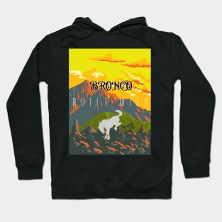 Bronco Built Wild - Yellow Sky Hoodie